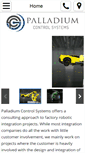 Mobile Screenshot of palladiumrobotics.com